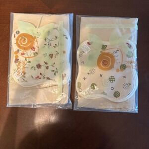 Organic Baby Bibs pack‎ of 2 Beige Lohan Natura